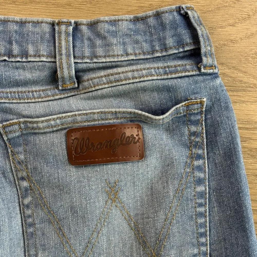 Wrangler Jeans Men 36x34 20X Style 01 Competition Relaxed Fit Flex Blue Denim